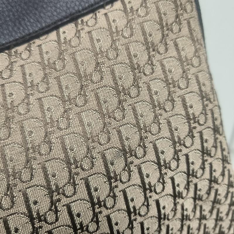 ㊣✨Christian Dior✨迪奧 CD 咖啡色 老花 刺繡 通勤包 肩背包 斜背包/二手包/保證正品🌳二手樹屋🌳-16
