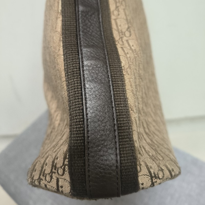 ㊣✨Christian Dior✨迪奧 CD 咖啡色 老花 刺繡 通勤包 肩背包 斜背包/二手包/保證正品🌳二手樹屋🌳-18