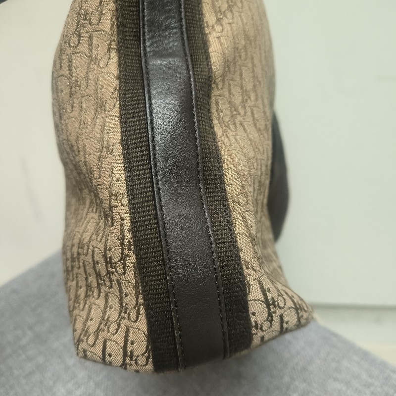 ㊣✨Christian Dior✨迪奧 CD 咖啡色 老花 刺繡 通勤包 肩背包 斜背包/二手包/保證正品🌳二手樹屋🌳-22