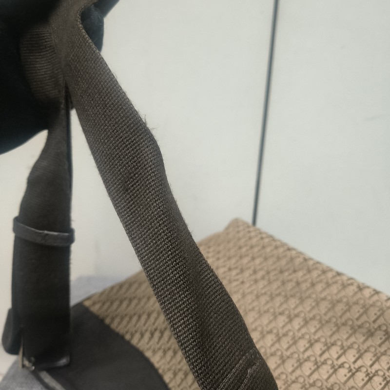 ㊣✨Christian Dior✨迪奧 CD 咖啡色 老花 刺繡 通勤包 肩背包 斜背包/二手包/保證正品🌳二手樹屋🌳-23