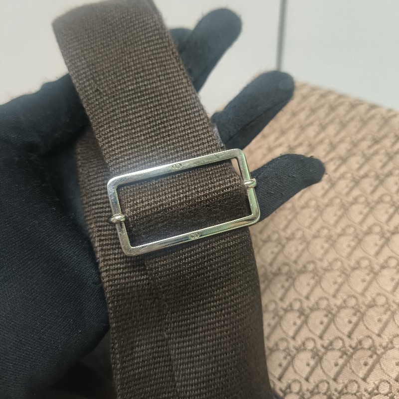 ㊣✨Christian Dior✨迪奧 CD 咖啡色 老花 刺繡 通勤包 肩背包 斜背包/二手包/保證正品🌳二手樹屋🌳-24