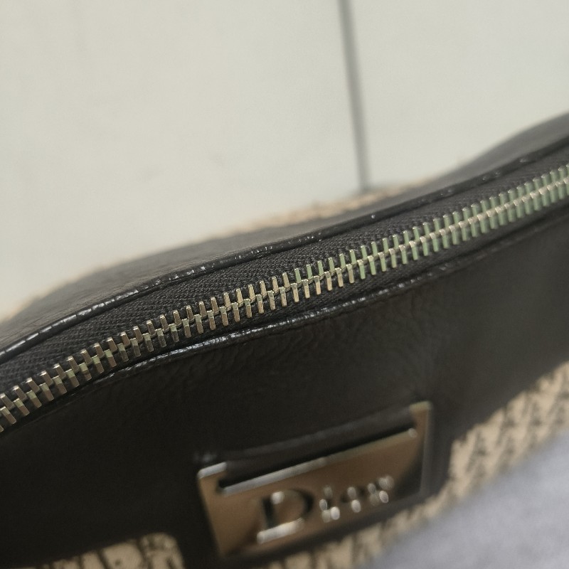 ㊣✨Christian Dior✨迪奧 CD 咖啡色 老花 刺繡 通勤包 肩背包 斜背包/二手包/保證正品🌳二手樹屋🌳-31