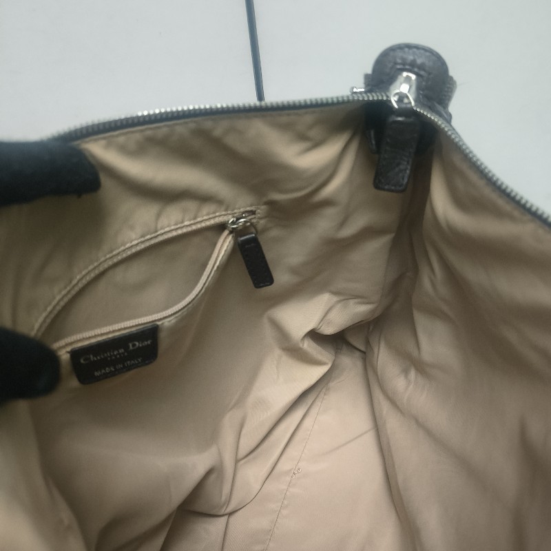 ㊣✨Christian Dior✨迪奧 CD 咖啡色 老花 刺繡 通勤包 肩背包 斜背包/二手包/保證正品🌳二手樹屋🌳-33