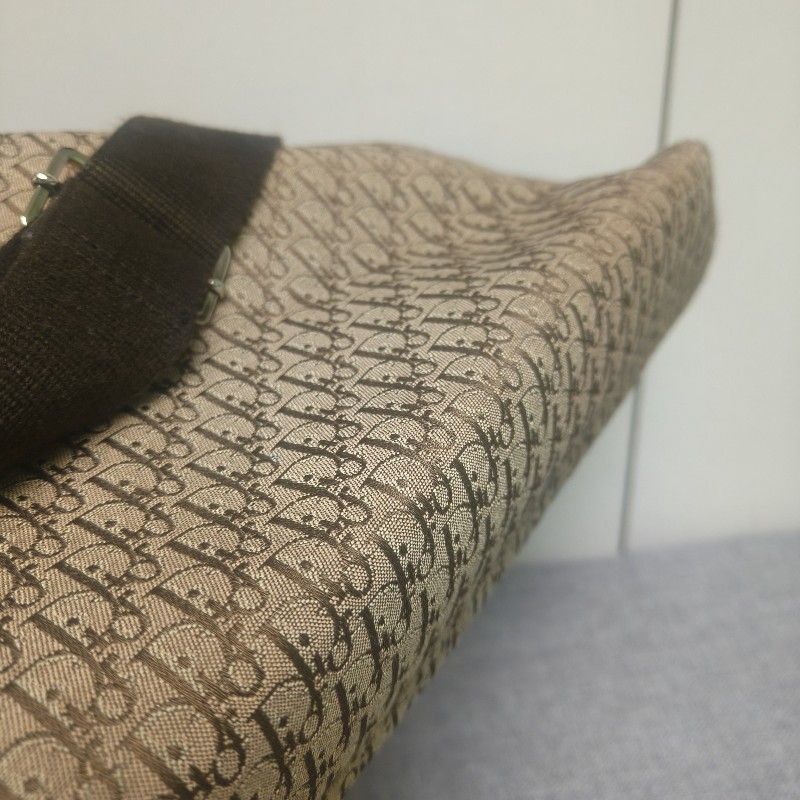 ㊣✨Christian Dior✨迪奧 CD 咖啡色 老花 刺繡 通勤包 肩背包 斜背包/二手包/保證正品🌳二手樹屋🌳-42