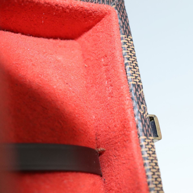 【日本直送】LOUIS VUITTON Damier Ebene 錶殼 配件盒 LV Auth 95137SV-11