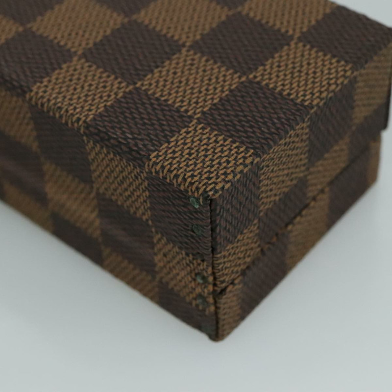 【日本直送】LOUIS VUITTON Damier Ebene 錶殼 配件盒 LV Auth 95137SV-14