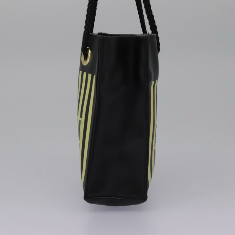 【日本直送】FENDI 迷你手提包 皮革 黑綠色 正品 104482V-2