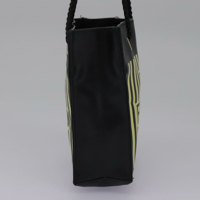 【日本直送】FENDI 迷你手提包 皮革 黑綠色 正品 104482V-3