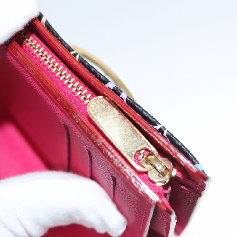 【日本直送】路易威登 Monogram Multicolor Portefeuille Joy 皮夾 M60282 LV Auth 99985V-8