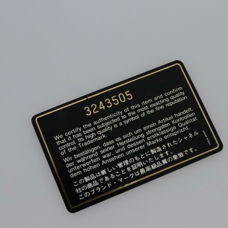 【日本直送】香奈兒條紋絎縫鏈條單肩包帆佈白灰色 CC 正品 110304AV-10