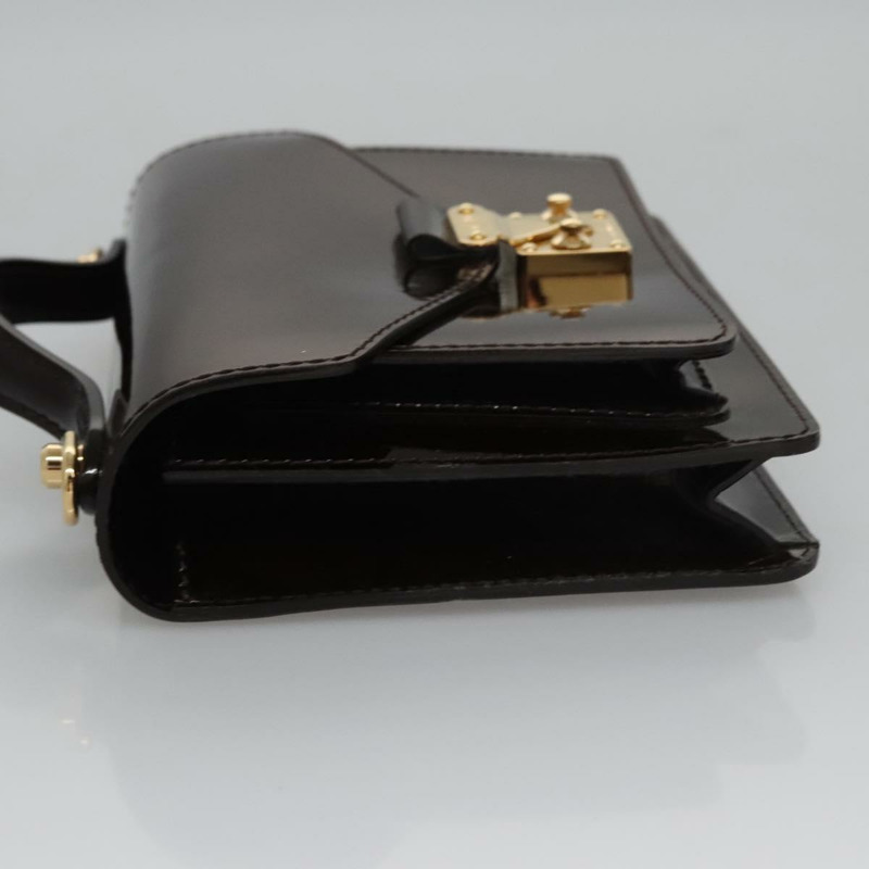 【日本直送】路易威登 Vernis Monceau BB 手提包 2way Amarante M91580 LV 正品 115702V-3