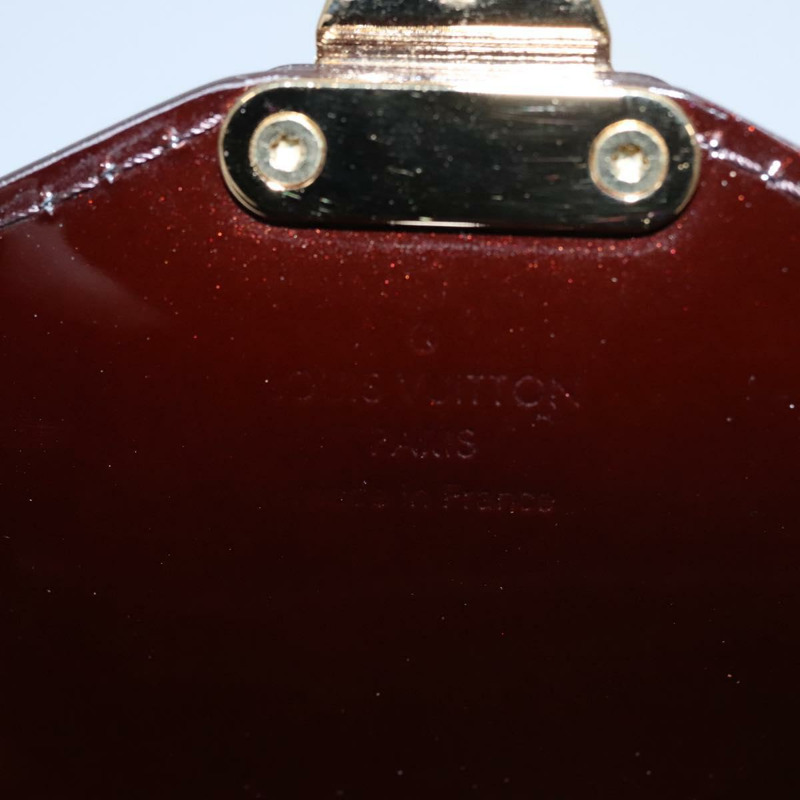【日本直送】路易威登 Vernis Monceau BB 手提包 2way Amarante M91580 LV 正品 115702V-9