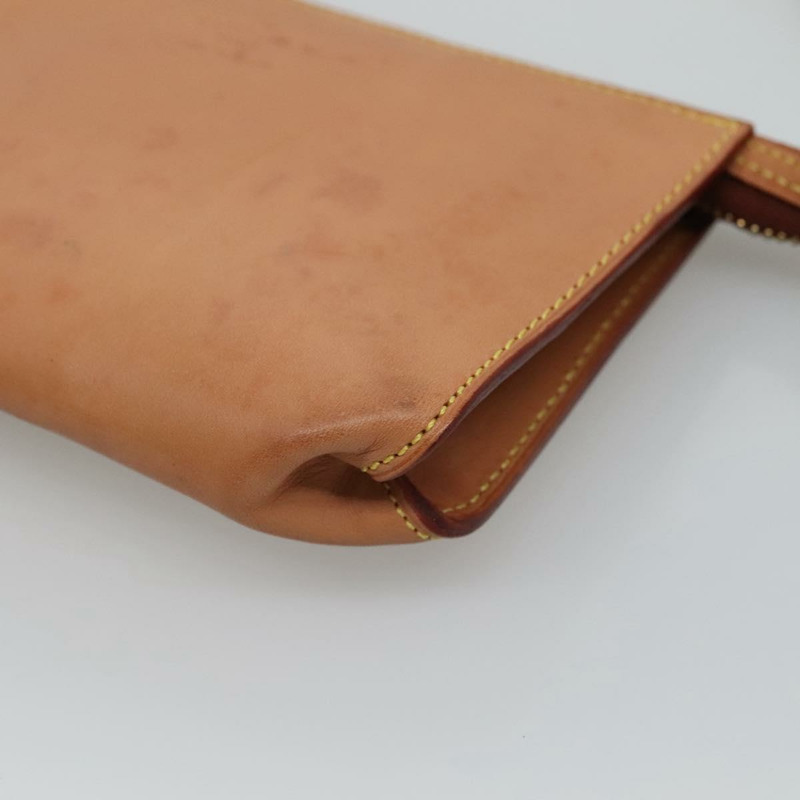【日本直送】路易威登 Nomad Cabas Ambre 小號手拿包 皮革 米色 M92502 LV 正品 EC849V-8