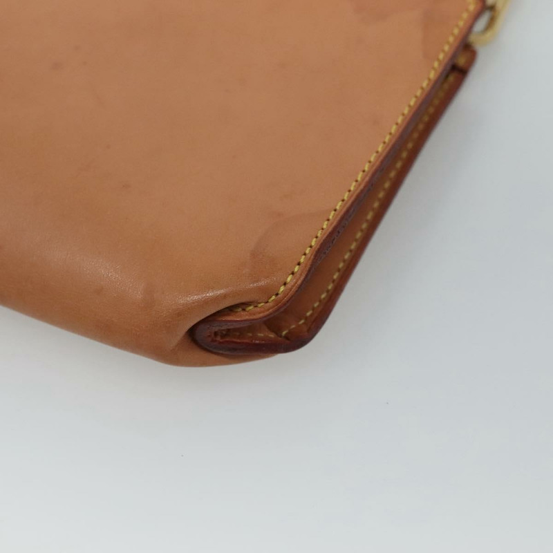 【日本直送】路易威登 Nomad Cabas Ambre 小號手拿包 皮革 米色 M92502 LV 正品 EC849V-14