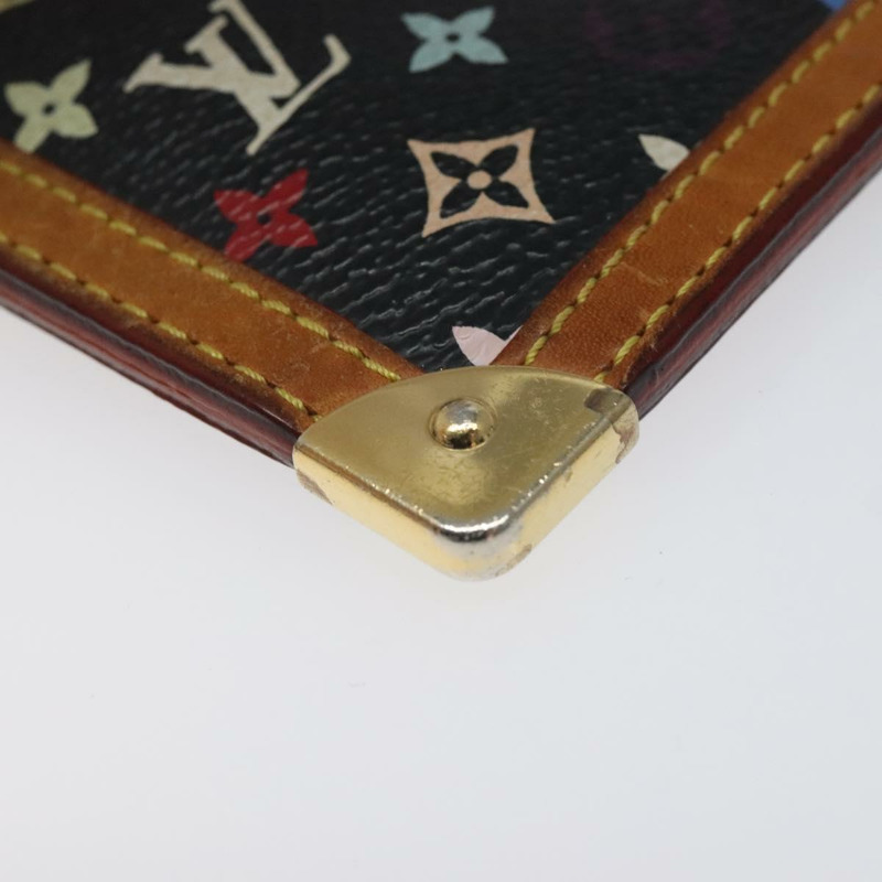 【日本直送】路易威登 Monogram 多色 Pochette Cles 皮夾 黑色 M92654 正品 116232V-13
