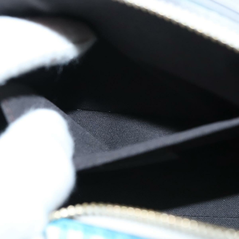 【日本直送】FENDI 肩背包 皮革 淺藍色 白金色 正品 116629V-21