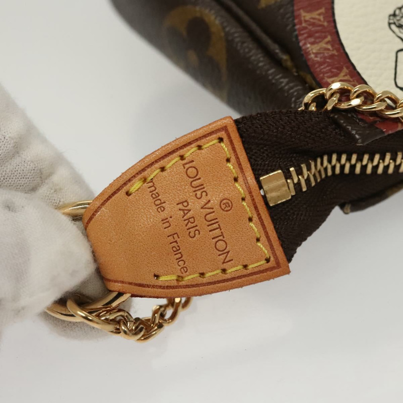 【日本直送】路易威登 Monogram 貼片迷你手袋配件袋 M95804 正品 117010AV-17