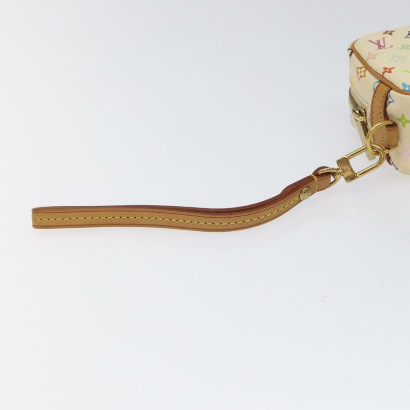 【日本直送】路易威登 Monogram 多色長褲 Wapity 手袋白色 M58033 Auth MX041V-7