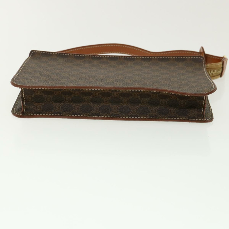 【日本直送】CELINE Macadam 帆布配件袋棕色正品 32096AM-4