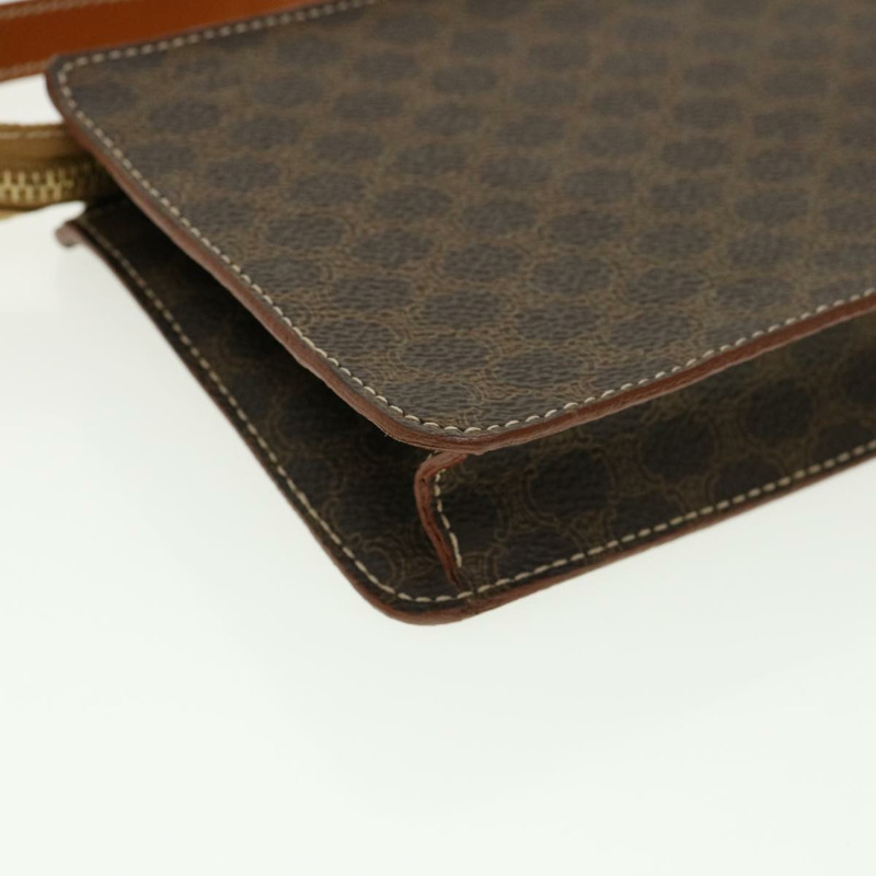 【日本直送】CELINE Macadam 帆布配件袋棕色正品 32096AM-15