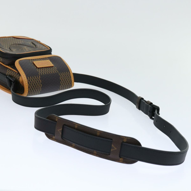 【日本直送】路易威登 Damier Ebene Giant LVxNIGO 亞馬遜郵差包 N40357 正品 49475SM-6