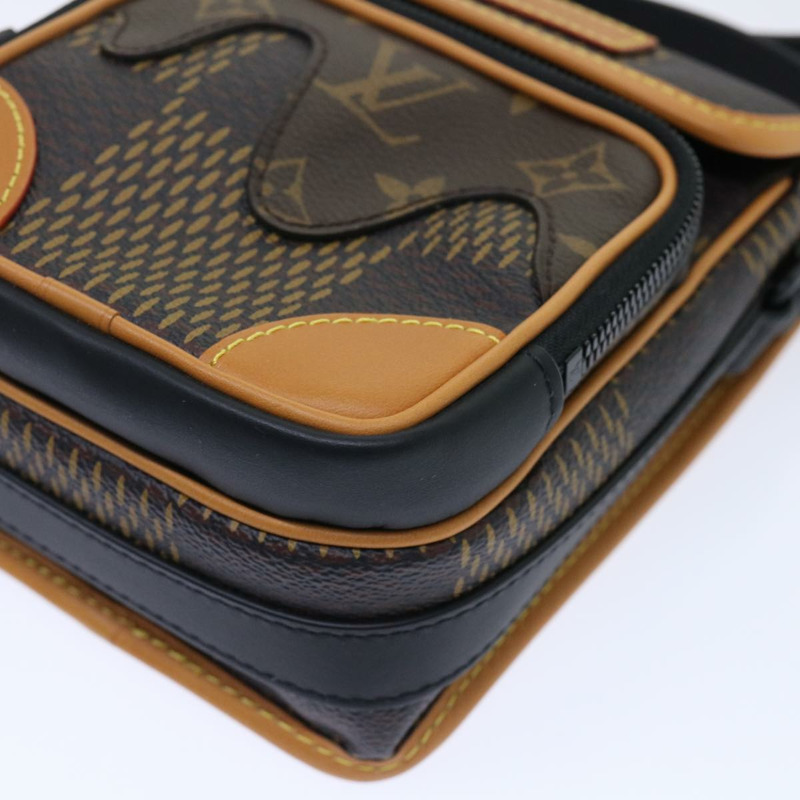 【日本直送】路易威登 Damier Ebene Giant LVxNIGO 亞馬遜郵差包 N40357 正品 49475SM-14