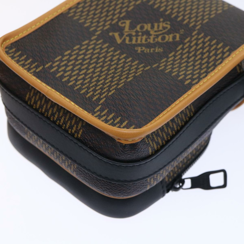 【日本直送】路易威登 Damier Ebene Giant LVxNIGO 亞馬遜郵差包 N40357 正品 49475SM-16