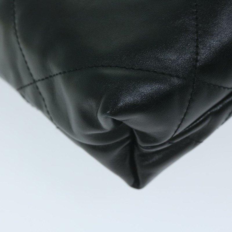 【日本直送】香奈兒 22 鏈條手提包 皮革 黑色 AS3980 CC 正品 59889SM-16