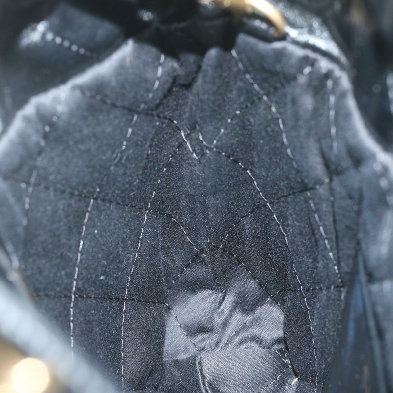 【日本直送】香奈兒 22 鏈條手提包 皮革 黑色 AS3980 CC 正品 59889SM-17