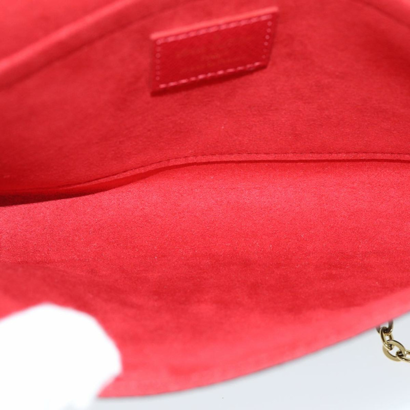 【日本直送】路易威登 Damier Ebene Pochette Felice 單肩皮夾 N63032 正品 fm3540SM-9