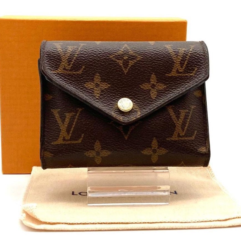 🌺Louis Vuitton Monogram短夾|經典花紋✦fufu style 精品✦ 氣質款|錢包.皮夾.皮包-1