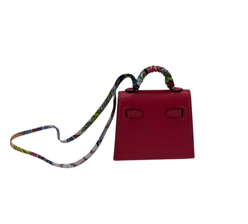 全新Hermès Kelly Twilly Tadelak 手袋掛飾-3