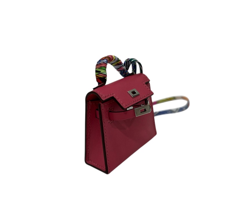 全新Hermès Kelly Twilly Tadelak 手袋掛飾-5
