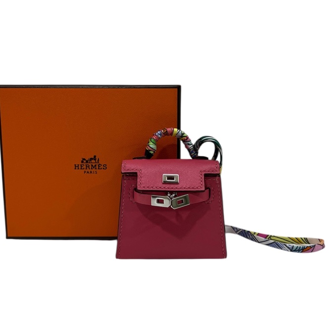 全新Hermès Kelly Twilly Tadelak 手袋掛飾-7