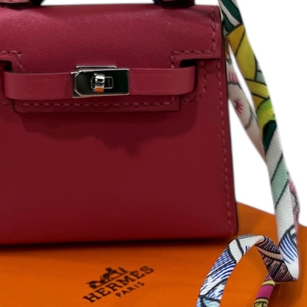 全新Hermès Kelly Twilly Tadelak 手袋掛飾-8