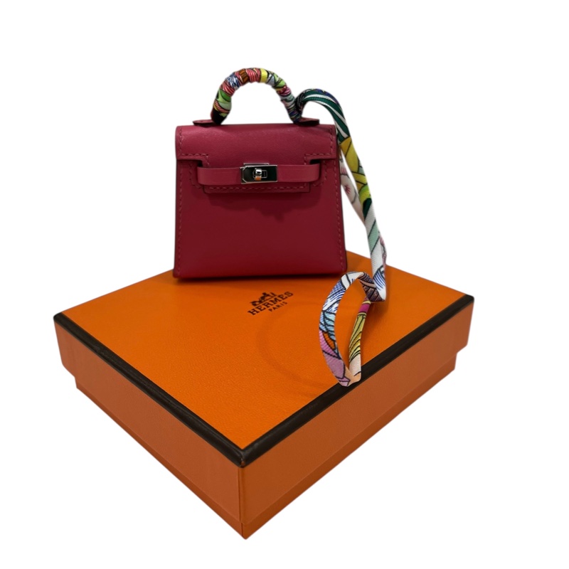 全新Hermès Kelly Twilly Tadelak 手袋掛飾-9