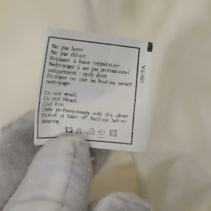 【日本直送】香奈兒 (CHANEL) 絲綢白色連身衣 CC 正品 FF0439M-12