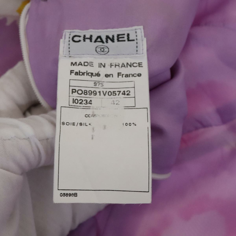 【日本直送】香奈兒 (CHANEL) 絲綢連身衣 多色 CC 正品 FF1383M-13