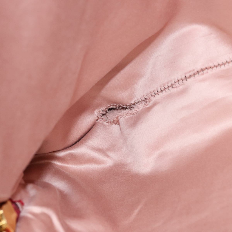 【日本直送】Miu Miu 手提包 皮革 2 向 紅金 正品 sw447M-26