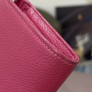 LONGCHAMP 粉色長夾-12