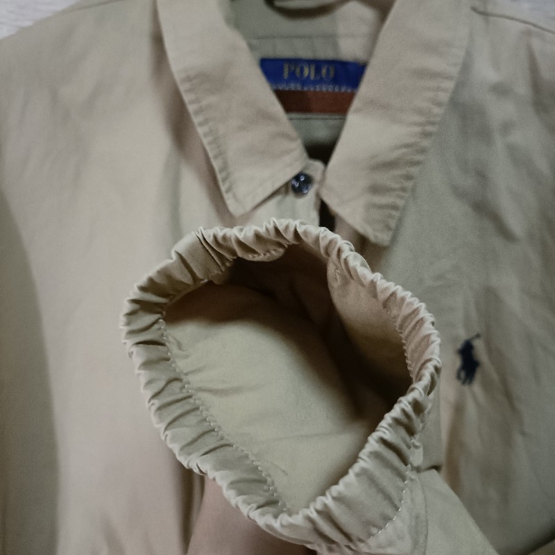 Polo Ralph Lauren RL 小馬 卡其 教練外套 男L-6