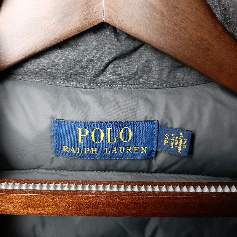 Polo Ralph Lauren RL 深灰 小馬 羽絨背心 男S-5
