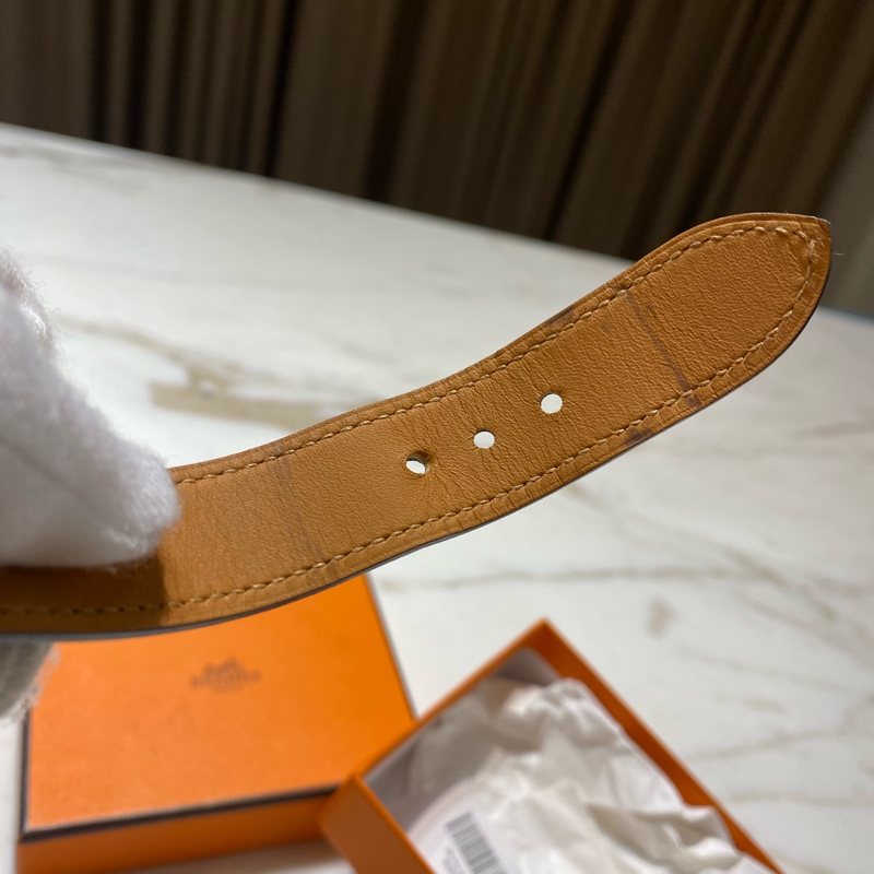 Hermès 牛皮 手環-7