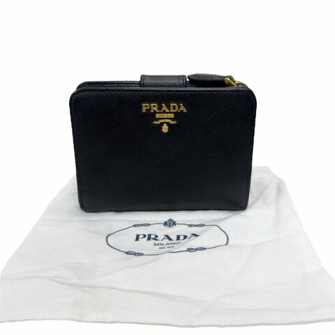 Prada 防刮牛皮 錢包