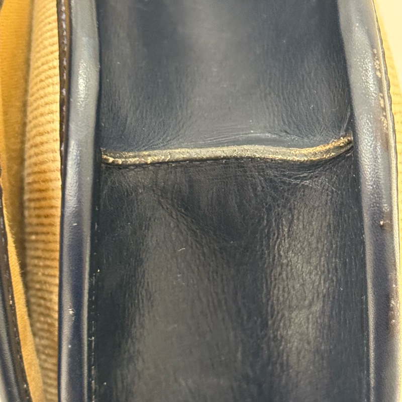 Hermès 愛馬仕 絕版 小馬頭帆布拼皮小書包-11