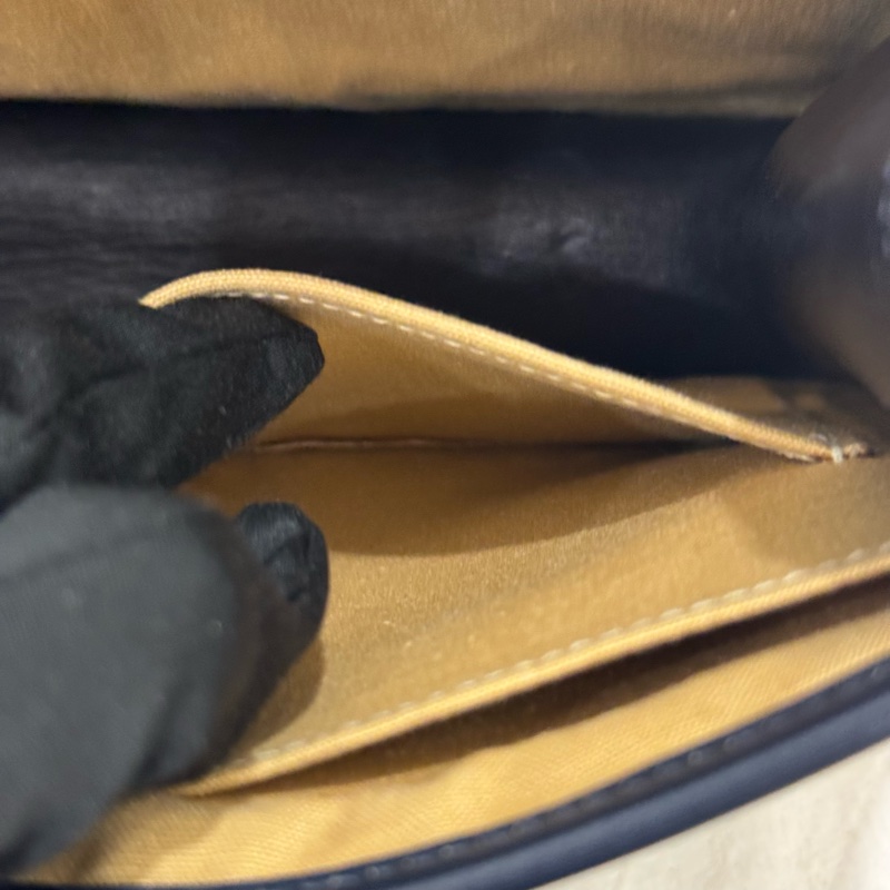 Hermès 愛馬仕 絕版 小馬頭帆布拼皮小書包-18