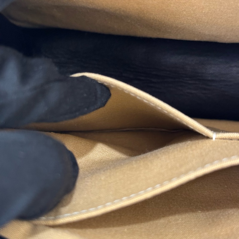 Hermès 愛馬仕 絕版 小馬頭帆布拼皮小書包-19