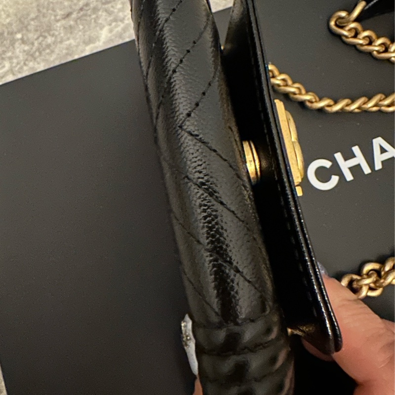 Chanel boy 皮夾鏈包-3