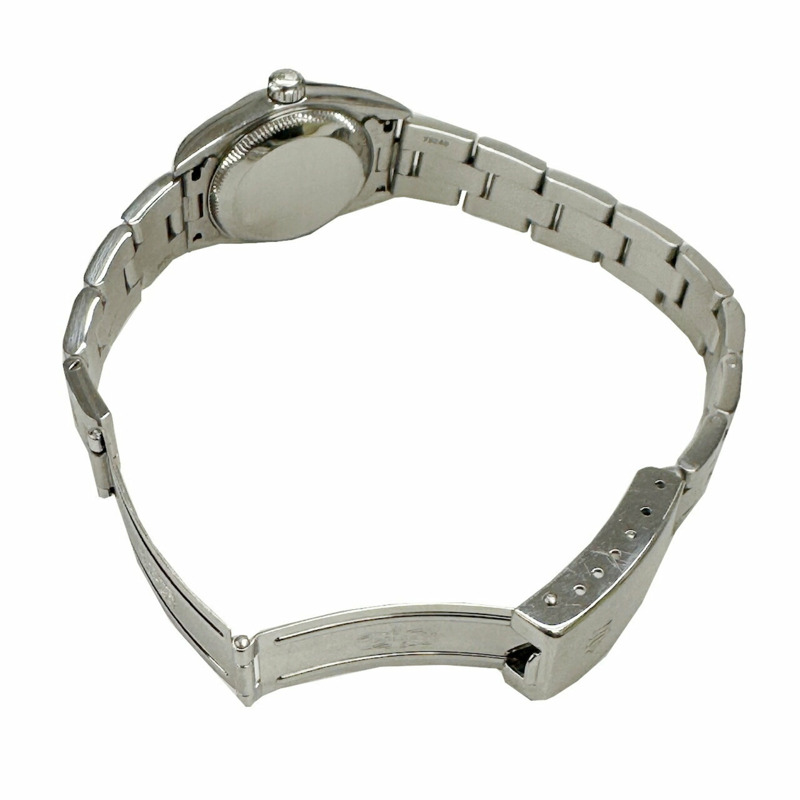 勞力士 (Rolex) 蠔式恆動 76080 F 2004 藍色錶盤女士不鏽鋼 SS 手錶-1