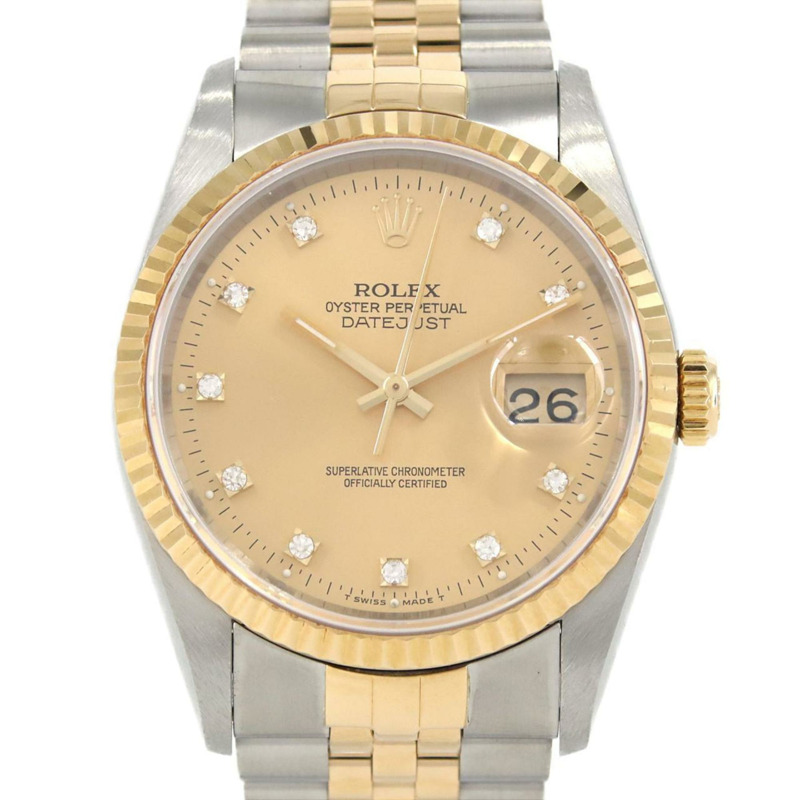 勞力士 Datejust 16233G. SSxYG 自動腕錶 X-Series-0